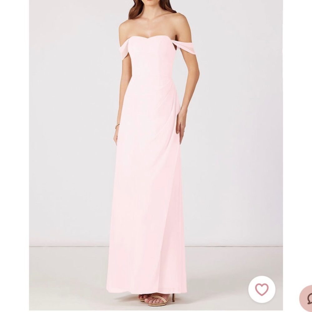 Azazie Jordyn Blushing Pink Gown